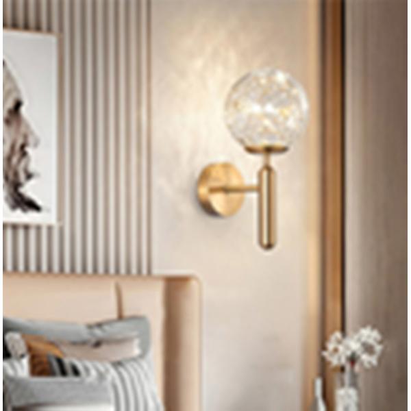 Modern Decorative Full Star Wall Lamp Black Gold for Children Bedroom Living Room wall mounted led light(WH-OR-116）