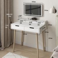 Noble Style Mesa de vestir de luz LED blanca con espejo