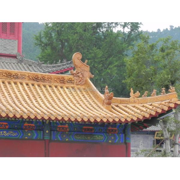 Tuiles de toit japonaises de chinois traditionnel de belvédère