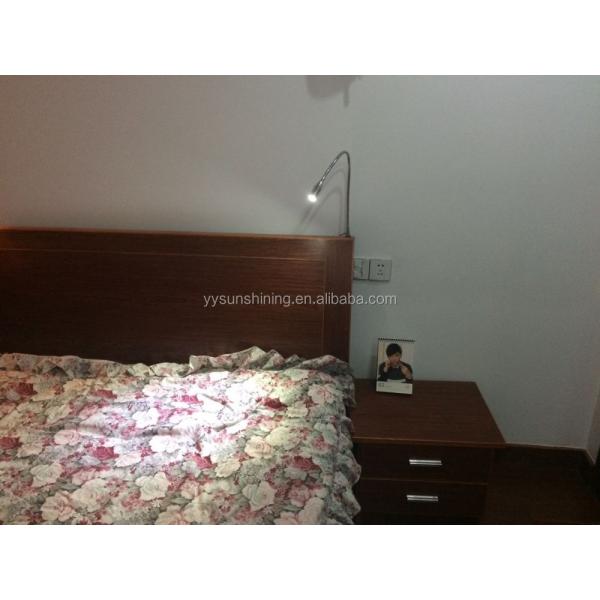 Convenient 12v LED Bedside Reading Lamp with Twisted Switch and 82lm Luminous Flux