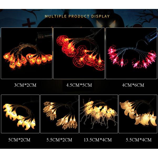 Halloween Decoration String Lights With Battery Fashion Style 10000 Working Time hours