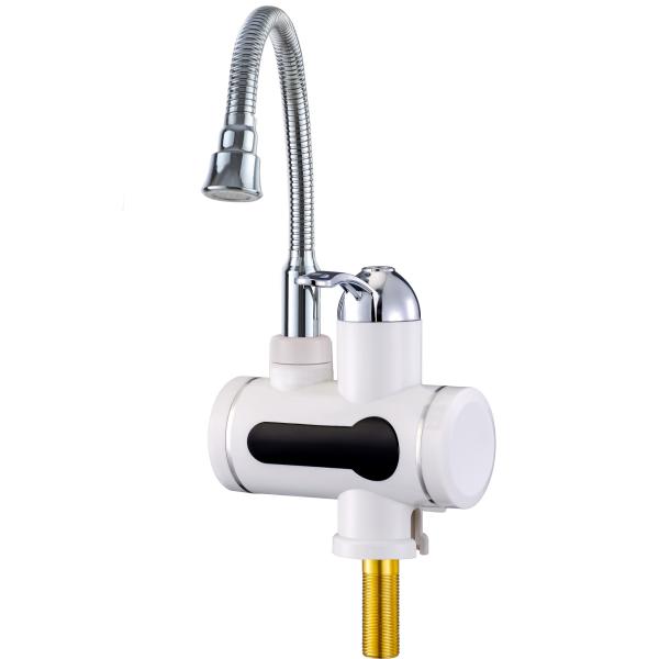 304 Stainless Steel Instant Hot Water Faucet 220V IPX4 Plastic For Kitchen