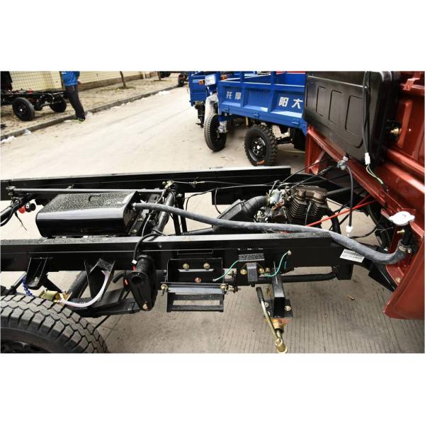Front Drum and Rear Drum Brake System 150-300 cc Closed Cabin Street Legal Trike for Cargo
