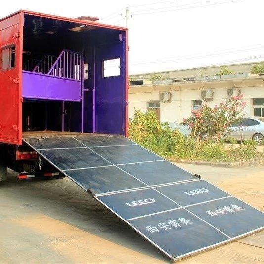 O Liftgate hidráulico do reboque de trator noun dobra afastado o recolhimento 2000KG do elevador da cauda