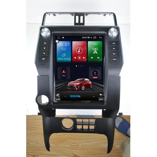 Сенсорный экран Автомобильный DVD GPS навигация Android 13 8+128GB Для Toyota Prado 2018