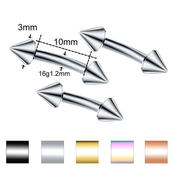 Steel Segment Ring Ear Piercings Nose Ring Lip Eyebrow Piercings Ear Ring Captive Bead Ring Body Jewelry Piercings