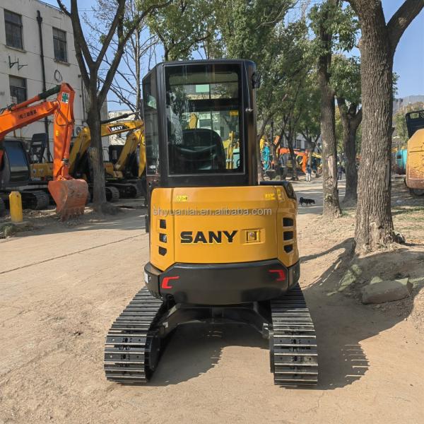 2.5 tonnes mini excavateur rétro excavateur SY26u utilisée rampe hydraulique excavateur d'occasion SY26U en stock