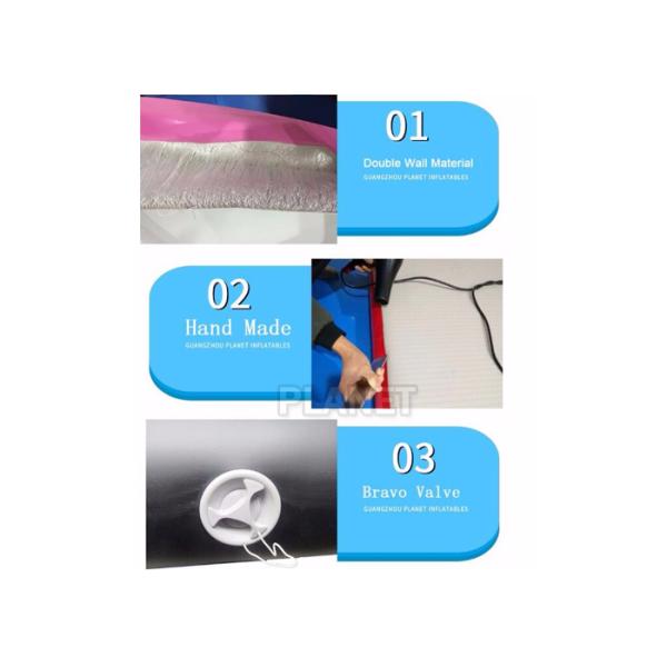 Mini Inflatable Air Block No Noise During Training Custom Logo / Designs