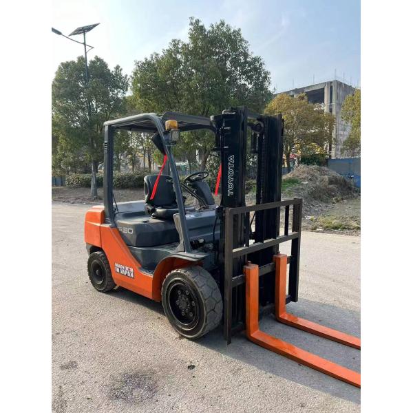 3 тонны подержанного дизельного вилочного погрузчика Toyota, Toyota Forklift 8FD30