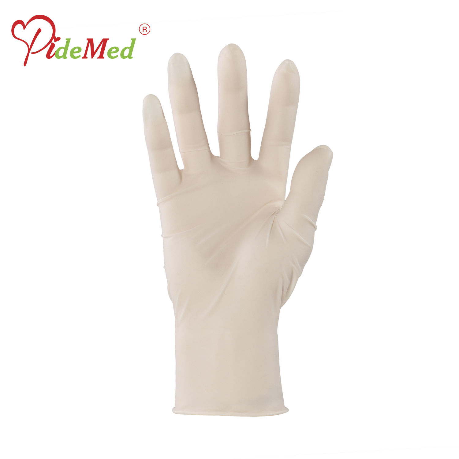 CE Certificated Non Sterile Examination Gloves 5 Mil Natural Latex Gloves Waterproof