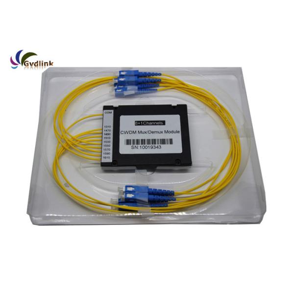 Волокно 8CH 1470nm оптически Mux Demux LC/UPC двойное