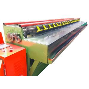 máquina de enrolamento da borda de 4m com o PLC para o fio sextavado Mesh Gabion Production Line de 100*130mm