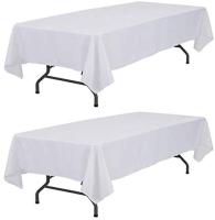 Le Tableau de papier d'Airlaid couvrent 6 les pieds blancs et rectangulaires de couverture de Tableau