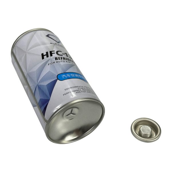 Refrigerant Tinplate Empty Aerosol Cans Explosion Proof Pressure Relief Refilled Can