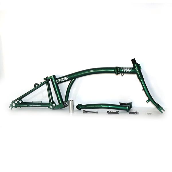 16-дюймовый складный велосипед Crius 349 V тормоз 8 скоростей 9 скоростей Хром-молибден Стальной рамы