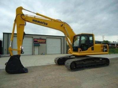 Komatsu PC200 excavator and relevant spare parts