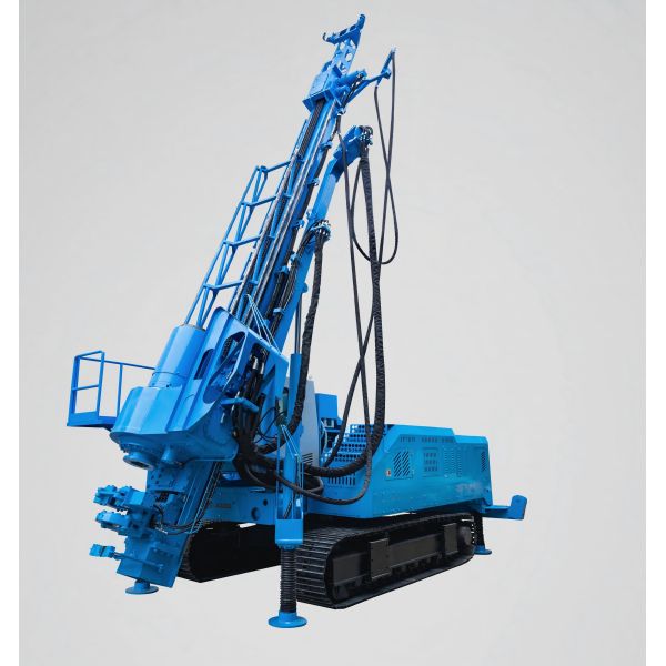Heavy Duty Triple Tube Jet Grouting Rig Matching High Pressure Cement Grout Pump Complete Set