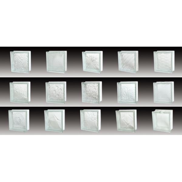 hollow clear glass block brick Блоки стеклянного окна квадрата размера ясного кирпича стеклянного блока изготовленные на заказ