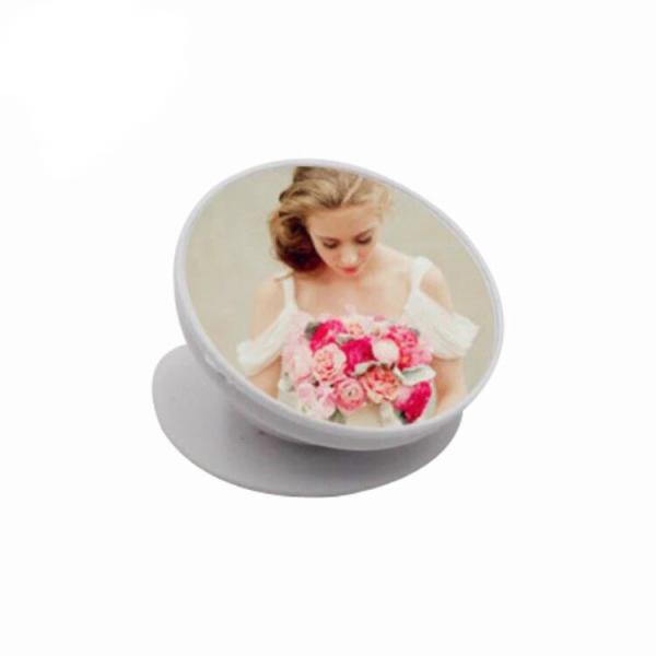 DIY Custom Sublimation Pop Socket Blanks With Printable Aluminum Metal Insert