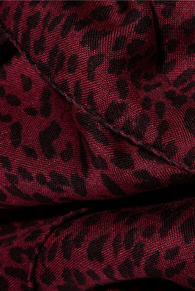 Burgundy and black popular trendy scarf knitting scarf