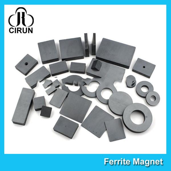 Industrial Sintered Permanent Ceramic Ferrite Magnet Block Ring Disc Arc Shaped