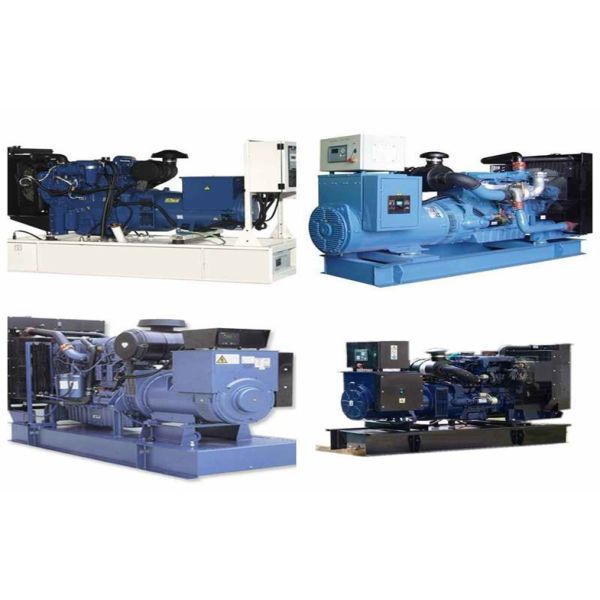 4 Pole Electronic Industrial Generator 4 Wires 500-1000Kw 1250Kva Water Cooled