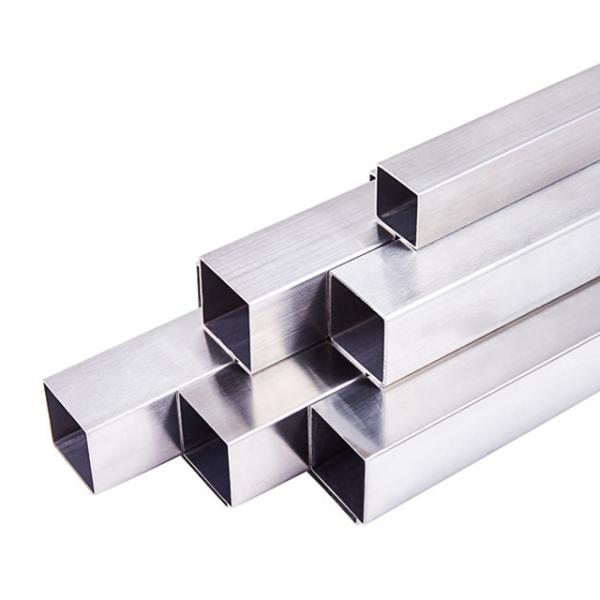 AISI 304 Square Stainless Steel Pipe Polishing Finishing For Handrail