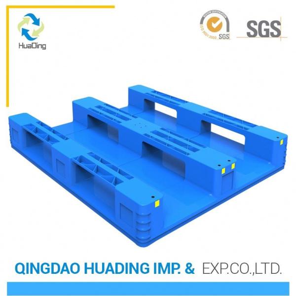 4 way Forklift entry standard size moved Warehouse Pallet Rack HDPE Material plastic pallet for sale
