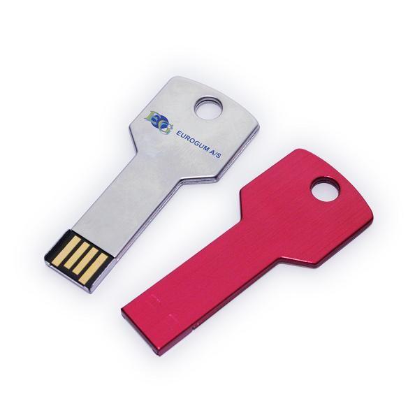 USB Pen Drive Plastic 512MB 1GB 2GB Promotion with Printing-Logo