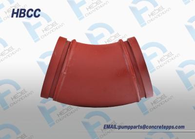 Casting elbow standard SK flange DN125 R275 45D elbow, twin wall elbow