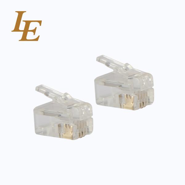 FTP 8P8C Copper Ethernet RJ45 Connector Cat5e Cat6 Cat6A 3U Modular Plug