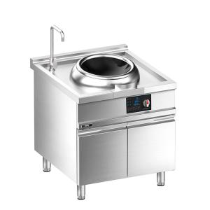 Floor Western Induction Wok Cooker with Cabinet