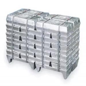 99.9% A380 Aluminium Alloy Zinc Ingot 680mm Electroplating Surface Treatment
