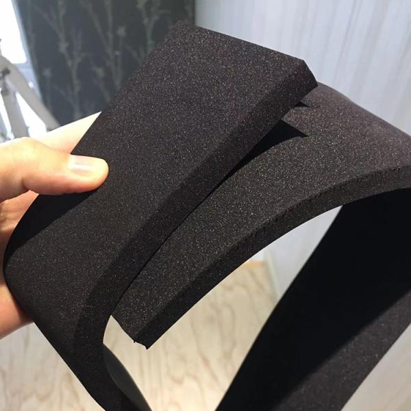 Высокая плотность закрытой клетки эластомерной пенной изоляционной трубы для спортзала EPDM CR PE NBR