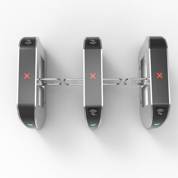 Tourniquet à barrière pivotante automatique avec diffusion vocale DC24V 6.25A et LED indicateur pour le contrôle d'accès