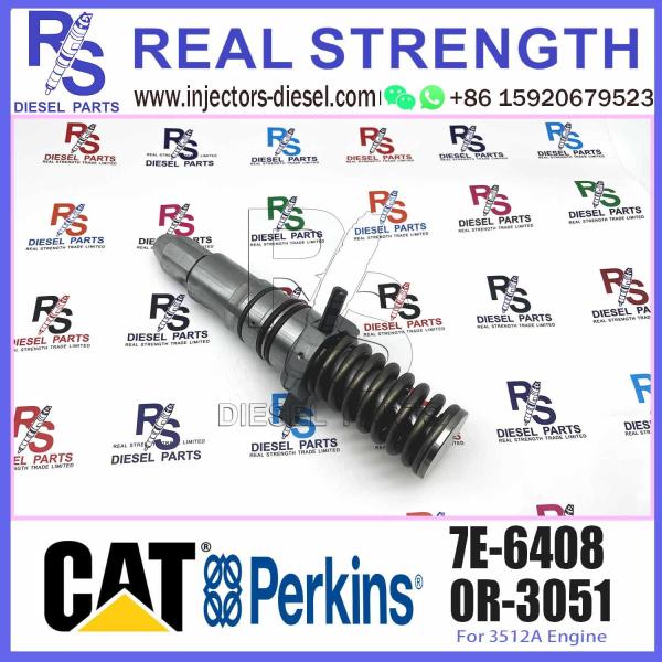High quality Fuel injector common rail parts injector 7E-6408 for CAT 3512A 3508 3512 3516