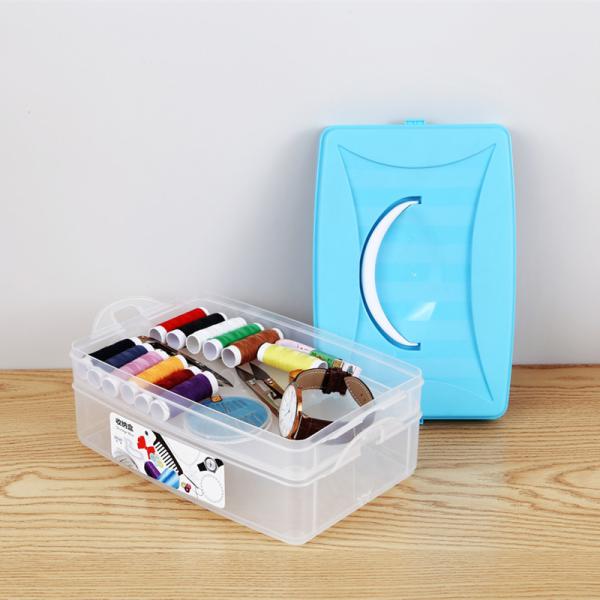 Medication Storage Box With Handle For Workplace Home Car