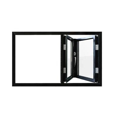 Customized Thermal Break Aluminum Bi Folding Windows With High Strength Heat Insulation Strip