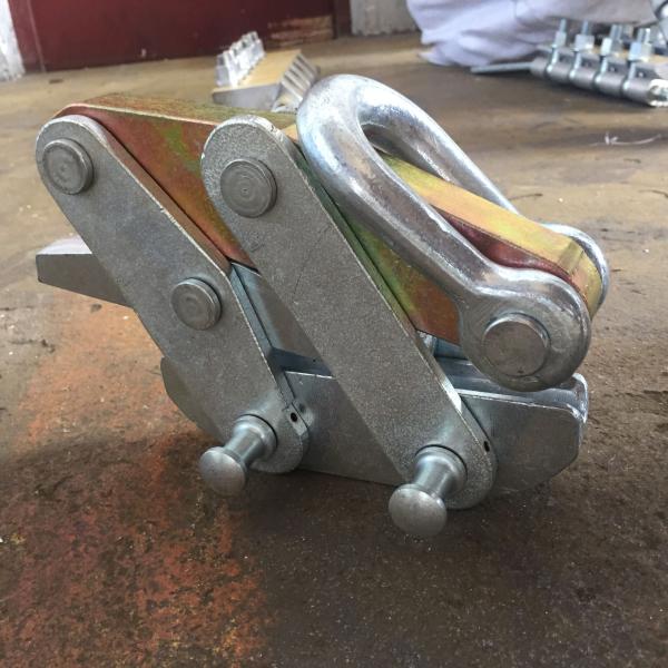 Self V Type Gripping Clamps Wire Rope Grips For Anti-Twist Steel Rope