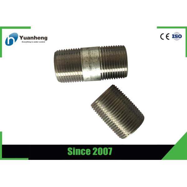 SS304 stainless steel 1/2 to 4 BSP male thread barrel nipple