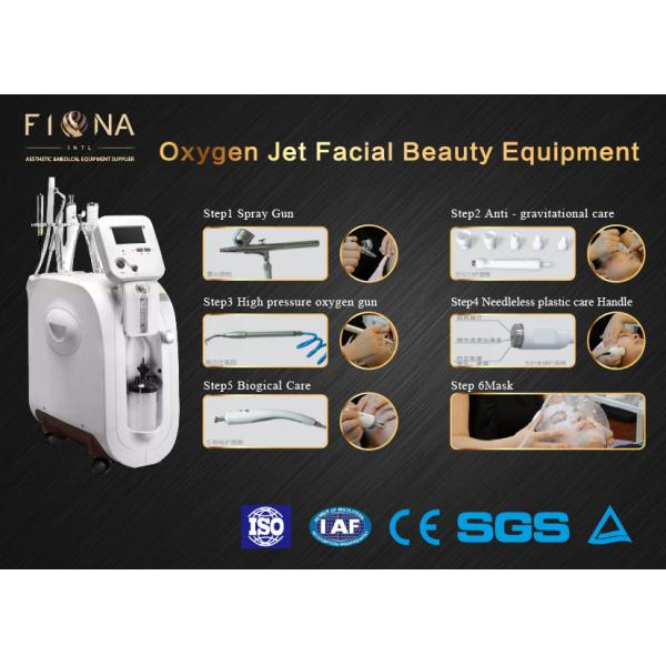 Multifunction Water Oxygen Jet Peel Machine , Hyperbaric Oxygen Machine 300V