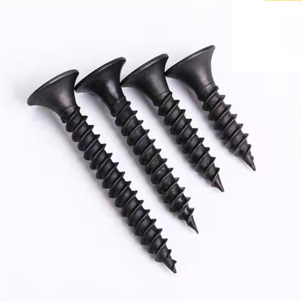 HDG Grade 4.8/8.8/10.9/12.9 Black Phosphated Bugle Head Drywall Screw for Gypsum Board