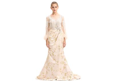 Princess Long Sleeve Evening Gowns / Beaded Women's Special Occasion Dresses