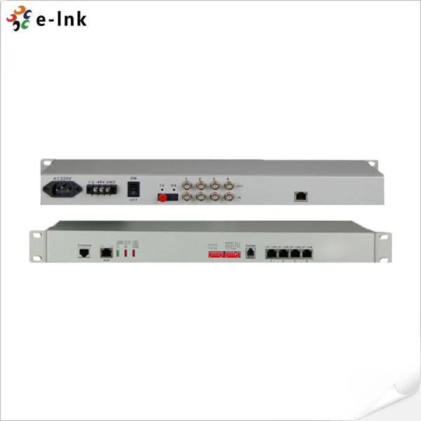 4E1 + 1 Multiplexeur PDH à fibre