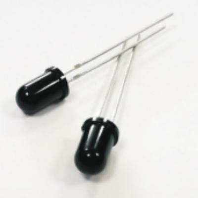F5 Infrared 32V Plastic Sealed Receiving Tube Black Color Lens 700-1100nm IR Dip 5mm LED Diode