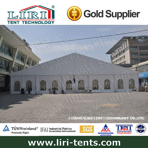 Hot Sales Large Translucent tent 20*40m with translucent PVC Cover for 600 people party