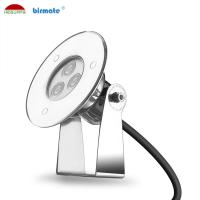 Le contrôle externe LED sous-marine met en lumière la lampe de réflecteur 3W IP68 imperméabilisent