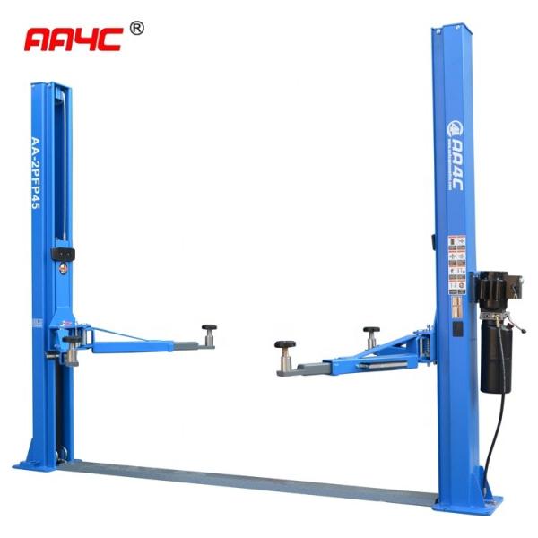 Dual Post Vehicle Lift 8 Fold  4.5T Points Manual Washing Hydraulic Car Parking System