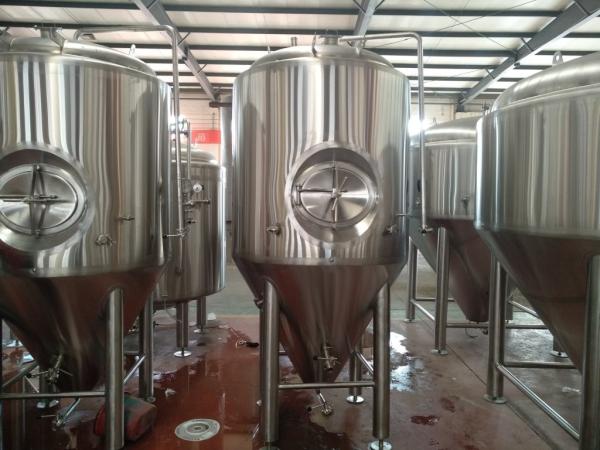 2400l jacketed fermentatio tank for craft beer fermentation tank stainless steel 304 tank unitank with carbonation stone