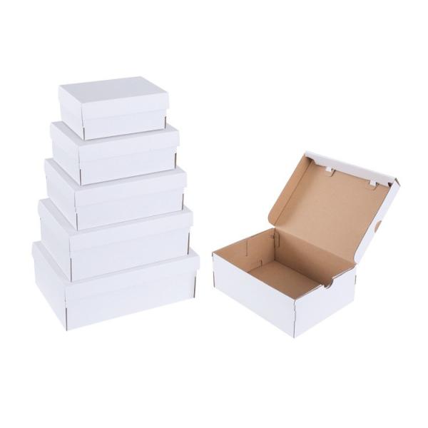Customized Waterproof Boots Gift Carton Sneakers Storage Boxes Custom Corrugated Kraft Paper Shoe Shipping Packaging